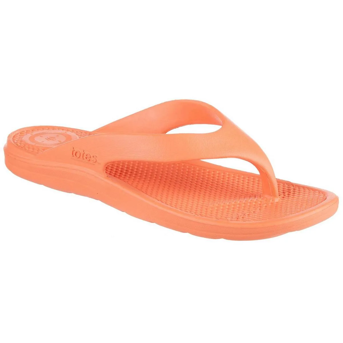 Totes Womens Lightweight Sol Bounce Ara Slip On Casual Flip-Flops