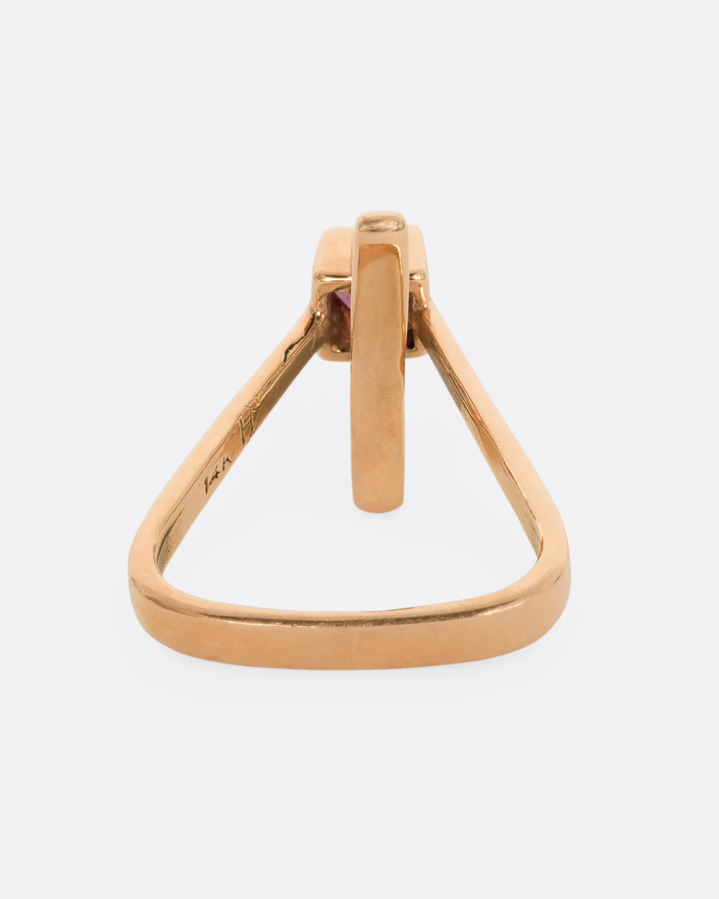 Tourmaline Angular Ring