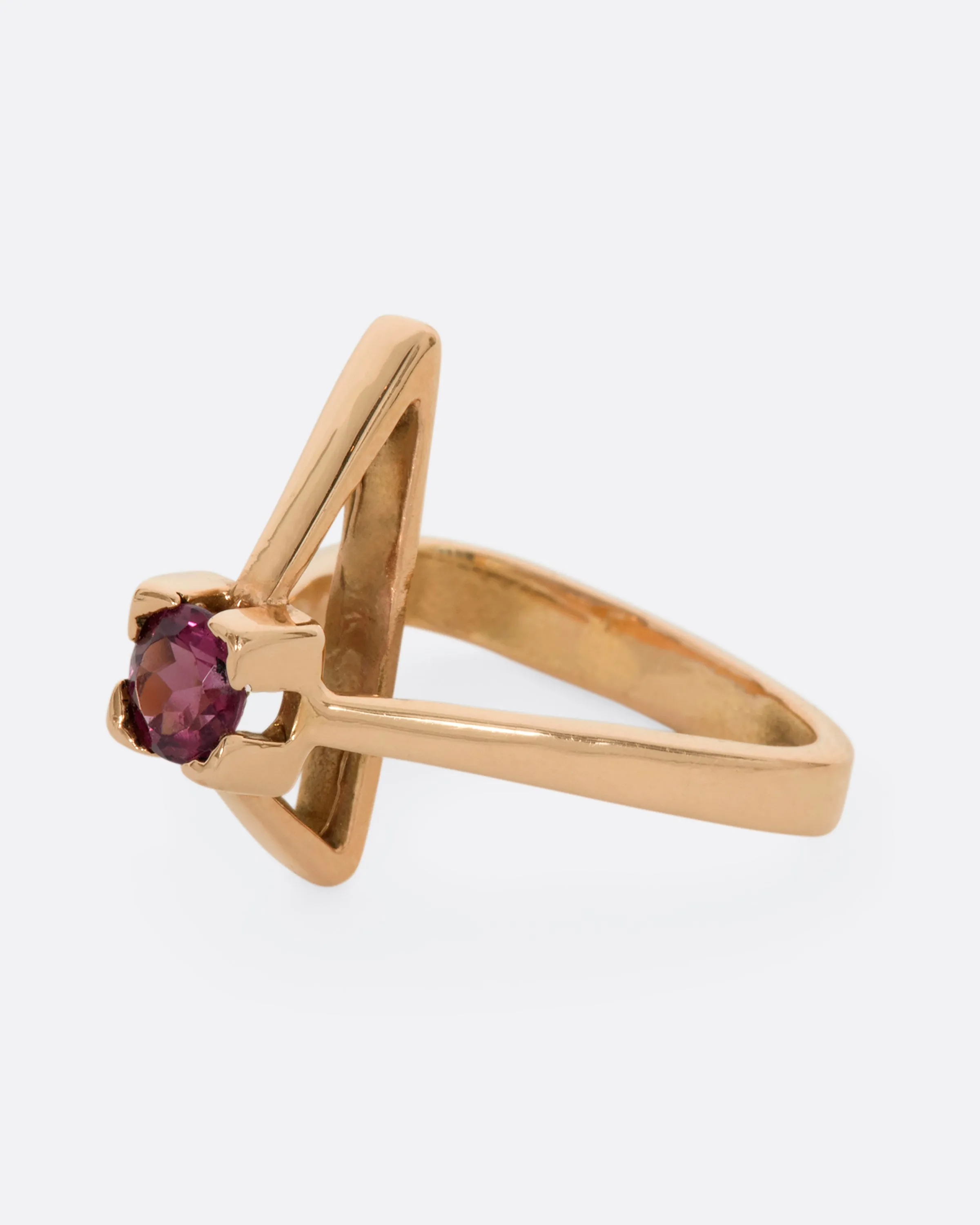 Tourmaline Angular Ring