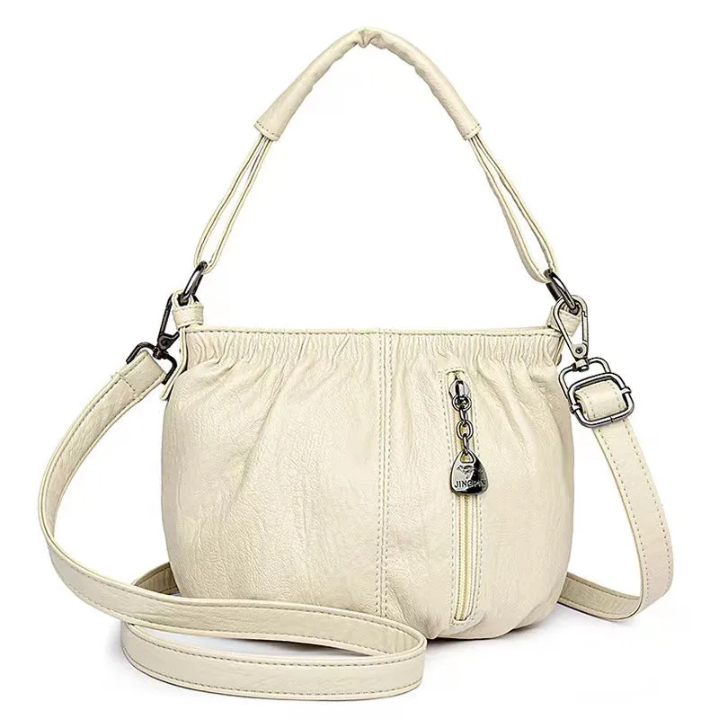 Trendy PU Shoulder Messenger Bag for Women