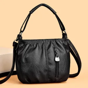 Trendy PU Shoulder Messenger Bag for Women