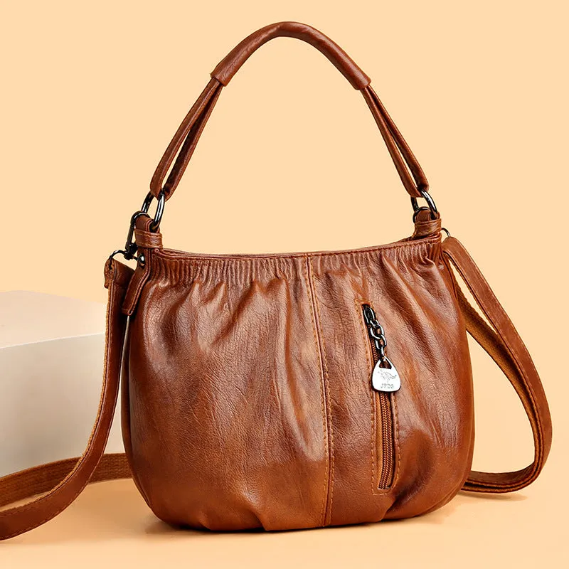 Trendy PU Shoulder Messenger Bag for Women