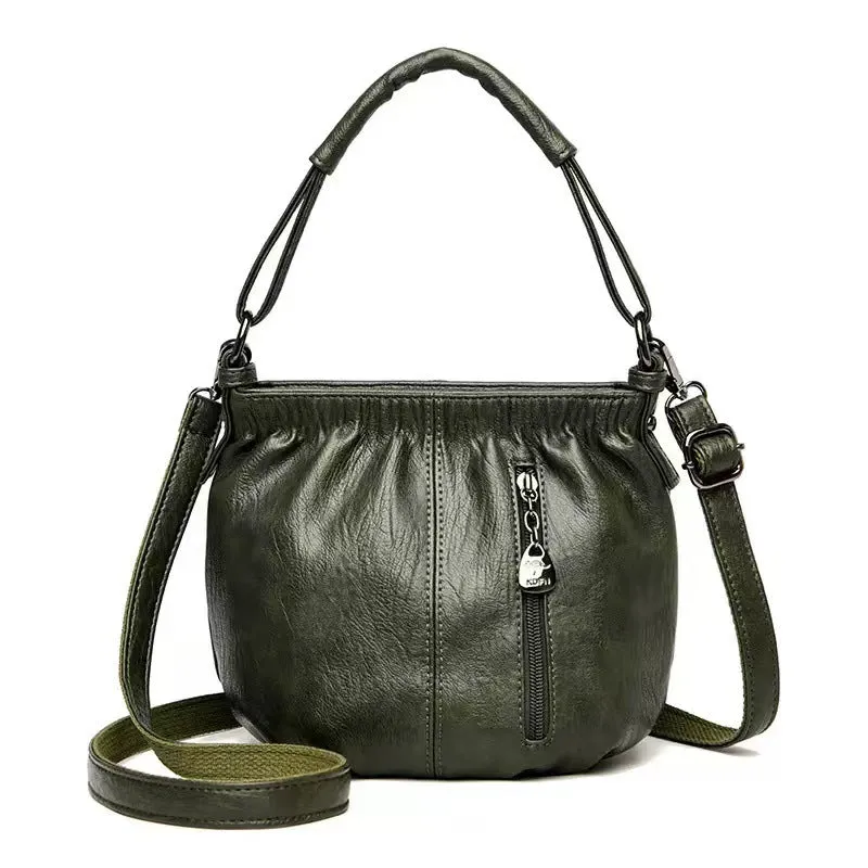 Trendy PU Shoulder Messenger Bag for Women