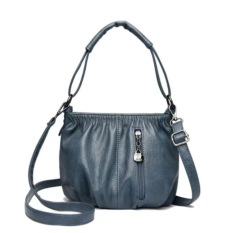 Trendy PU Shoulder Messenger Bag for Women