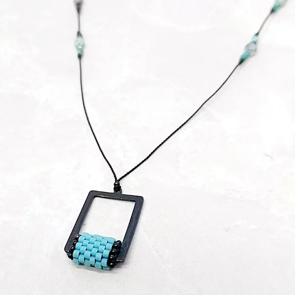Tribeca Blue Necklace