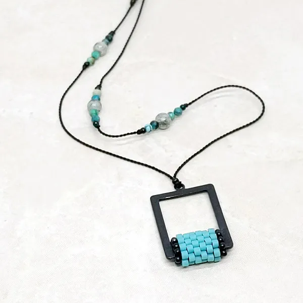 Tribeca Blue Necklace
