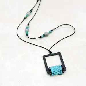 Tribeca Blue Necklace
