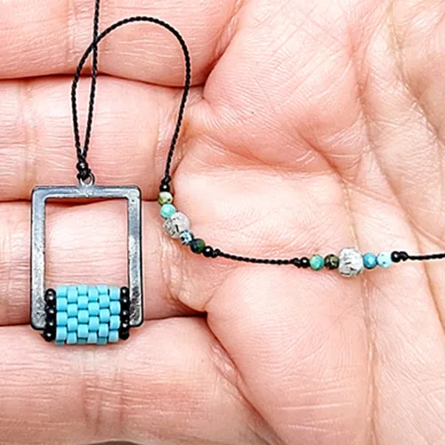 Tribeca Blue Necklace