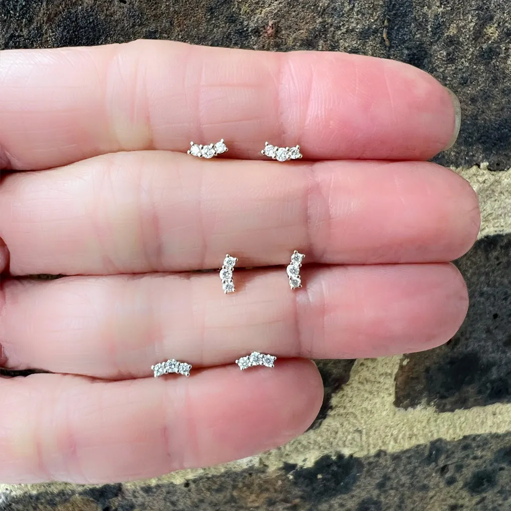 Trio Diamond studs