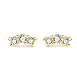 Trio Diamond studs