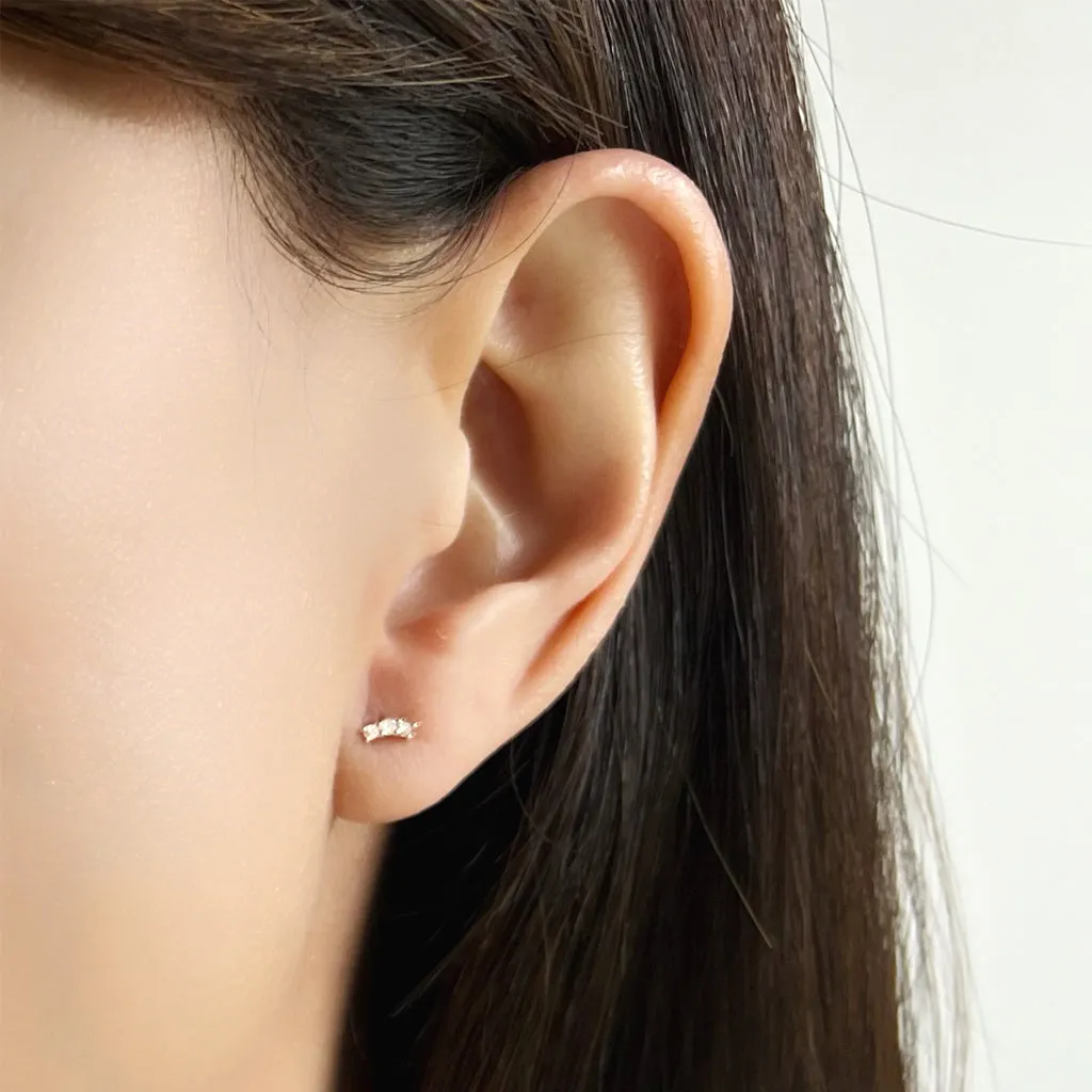 Trio Diamond studs