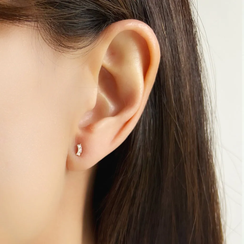 Trio Diamond studs