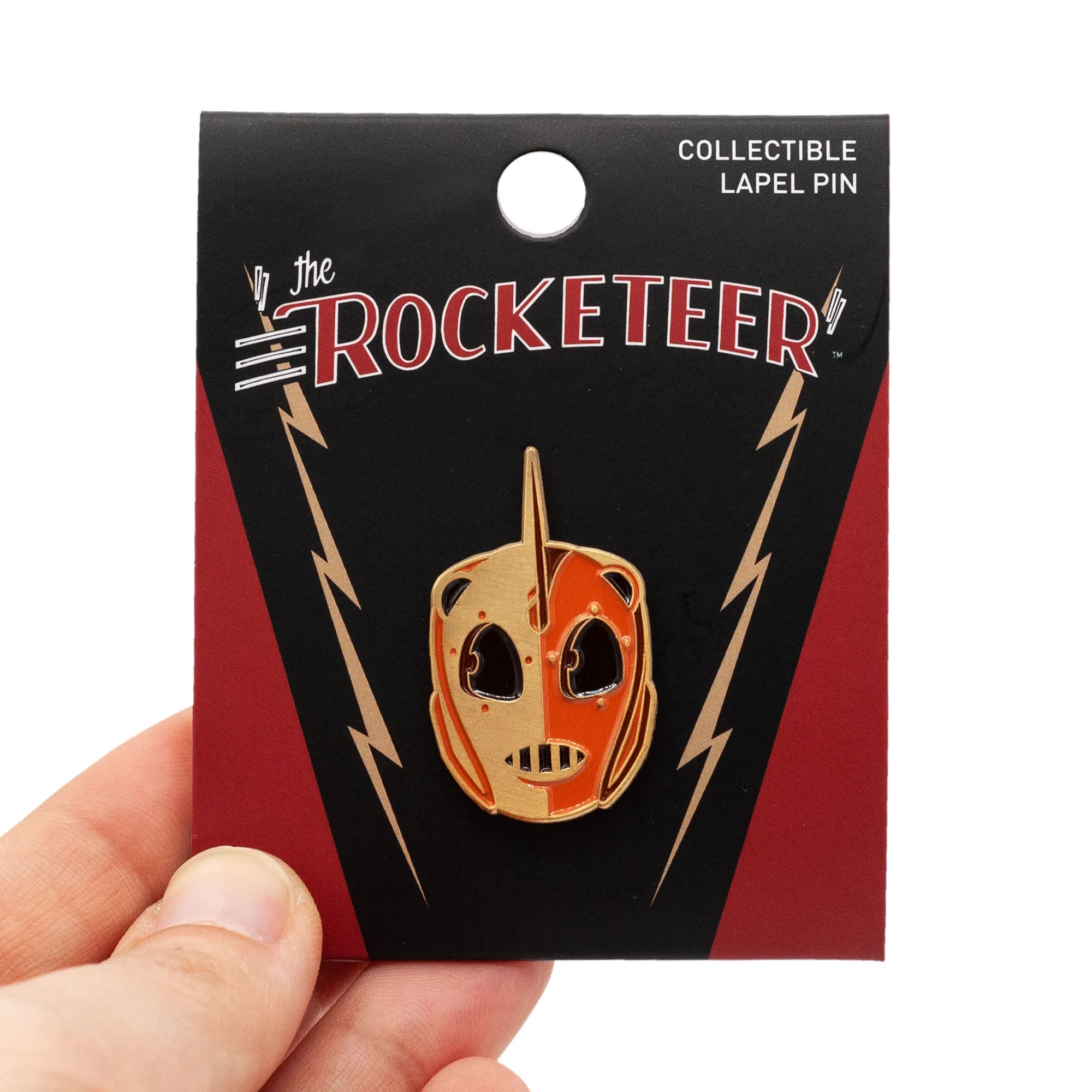 Two-toned Helmet Pin