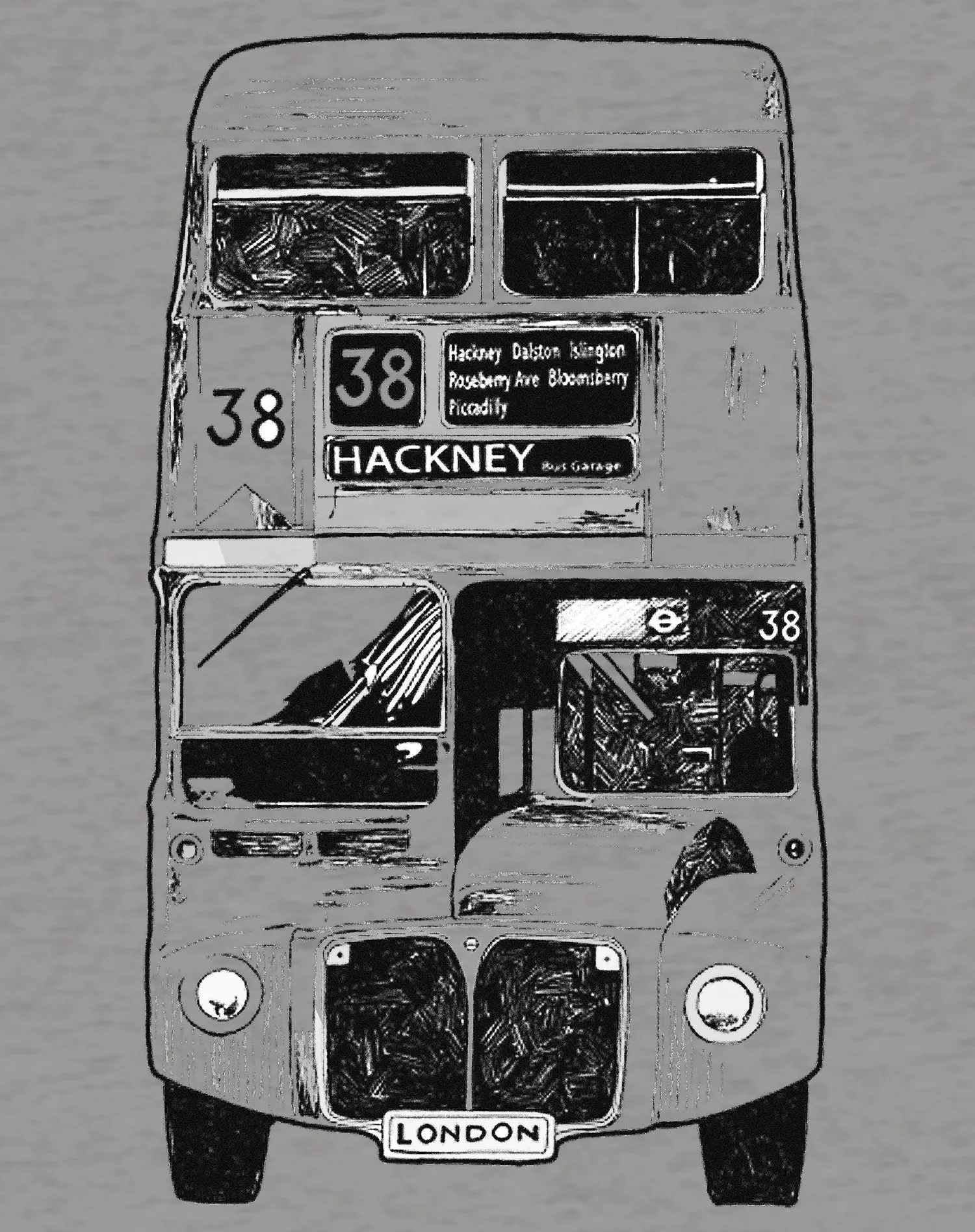 UA London Calling Bus 12 Dulwich Men's T-shirt