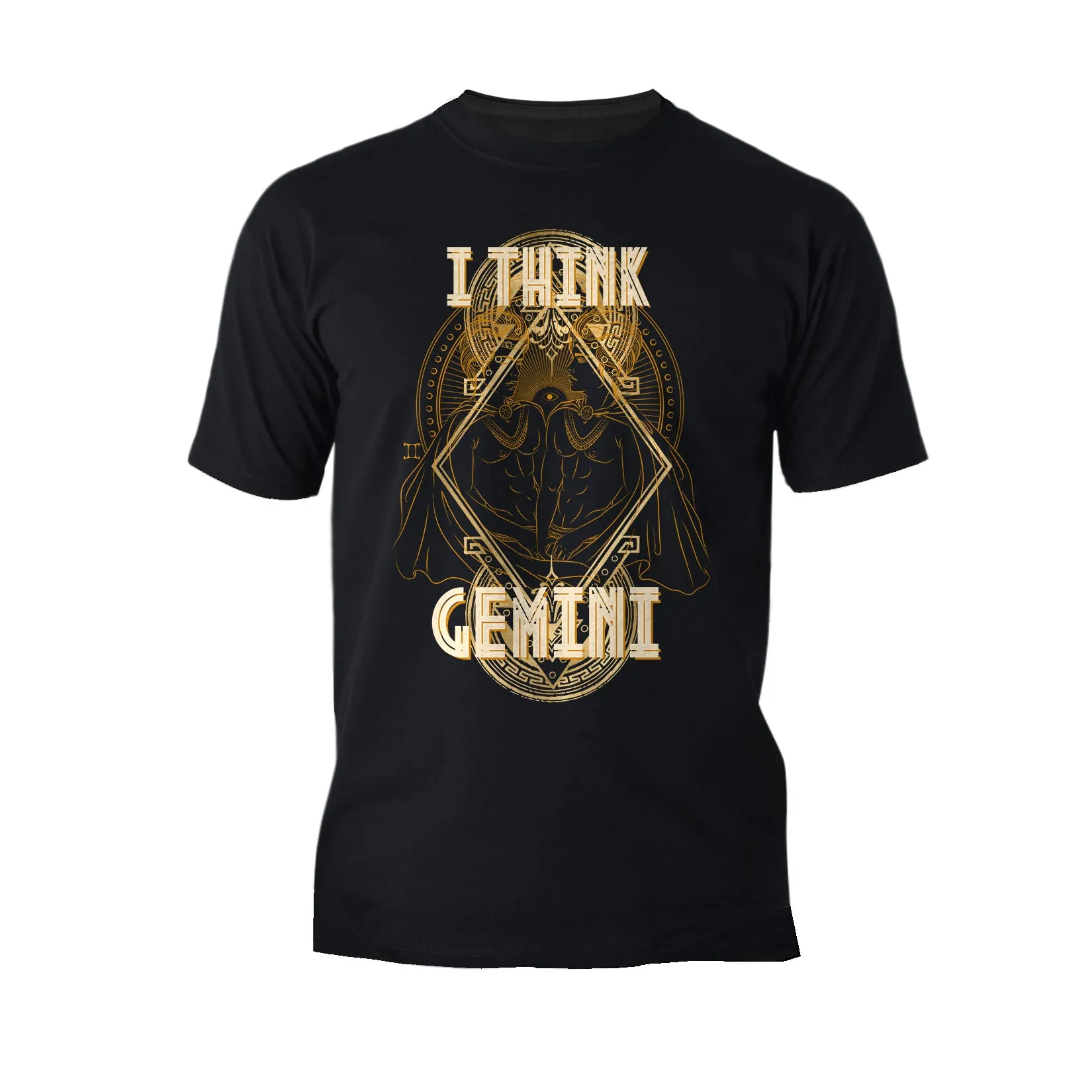 UA Supreme Star Sign Gemini Men's T-shirt (Black)