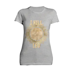 UA Supreme Star Sign Leo Lion Women's T-shirt (Sports Grey)