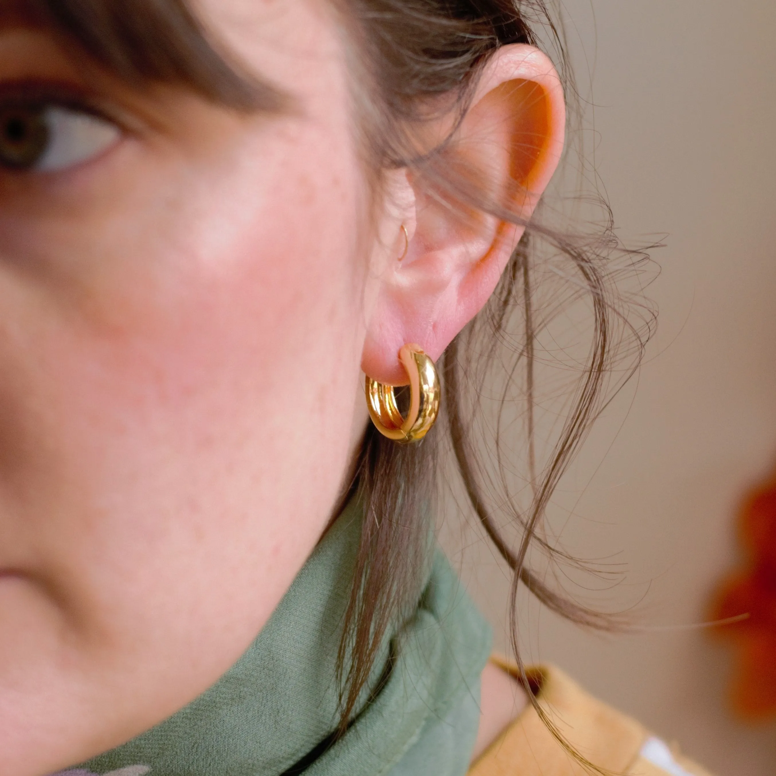 UBNY Collection | Bold Hinge Hoop Earring