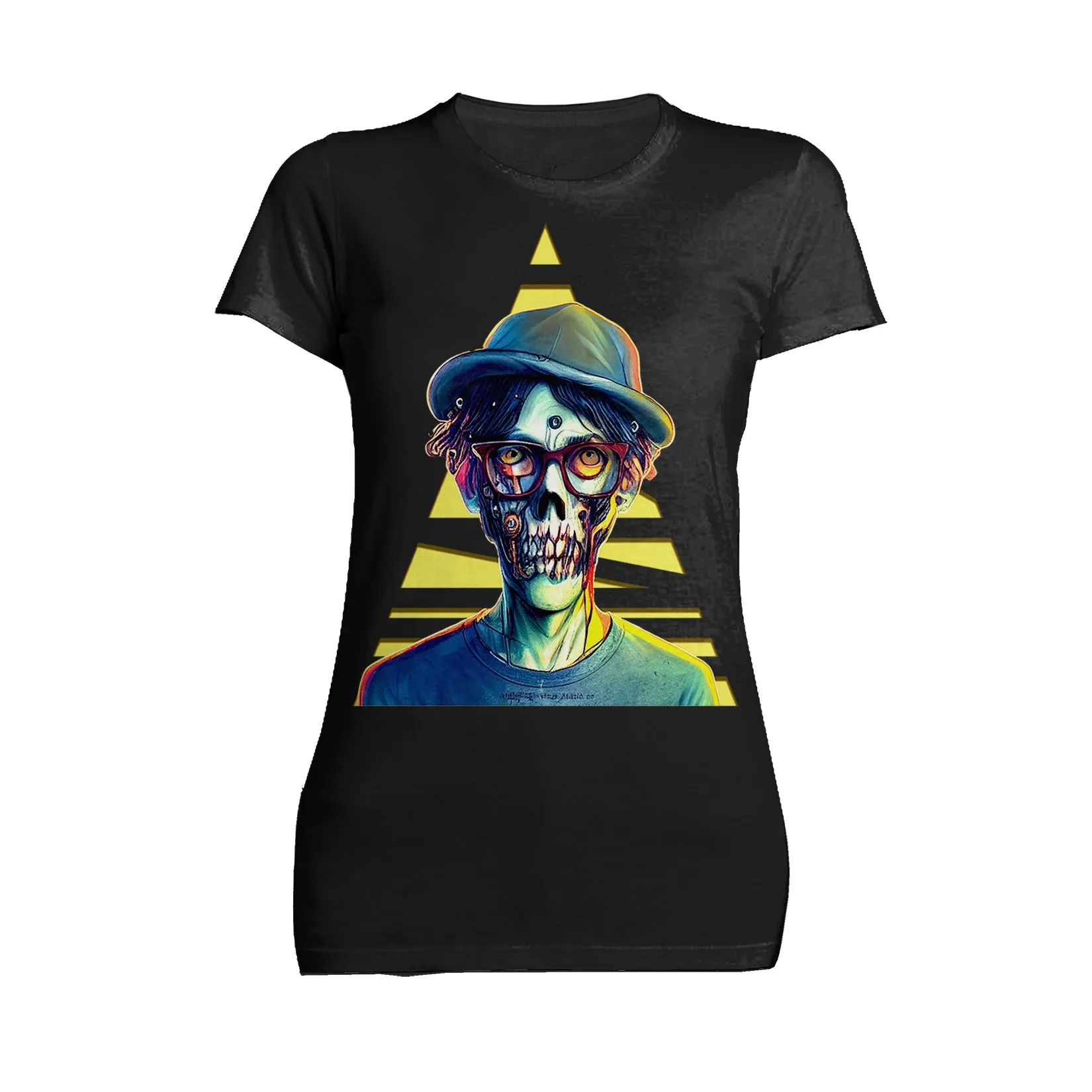 UM Halloween Horror Zombie Monster Cool Festival Party Fine Art Official Women's T-shirt