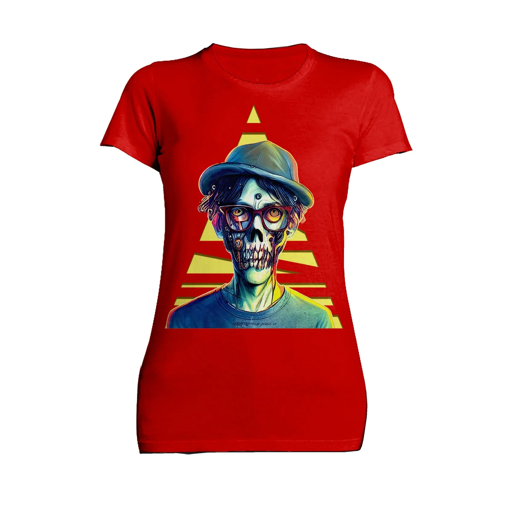 UM Halloween Horror Zombie Monster Cool Festival Party Fine Art Official Women's T-shirt