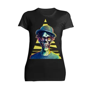 UM Halloween Horror Zombie Monster Cool Festival Party Fine Art Official Women's T-shirt