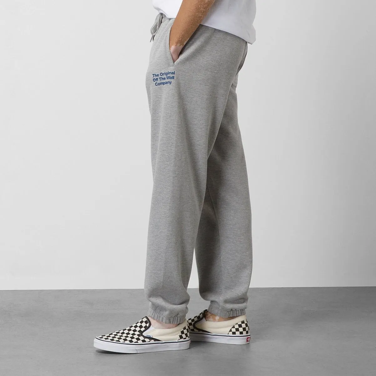 Unisex tepláky VANS HI DEF COMMERICA RELAXED FLEECE PANT šedé