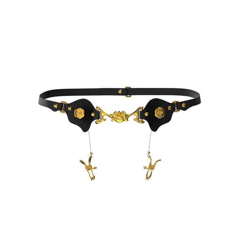 UPKO Mystic Bond Collection - Belt with Labia Extender Clamps