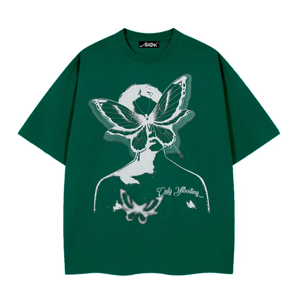 Urban Butterfly Girl T-shirt