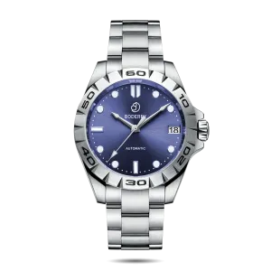 URBAN DATE(STEEL)- 3-Hand Hi-beat(28,800 bph) with 72 Hrs Power-reserve Automatic Watch