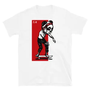 Urban Ninja "Red Line 2" Short-Sleeve Unisex T-Shirt