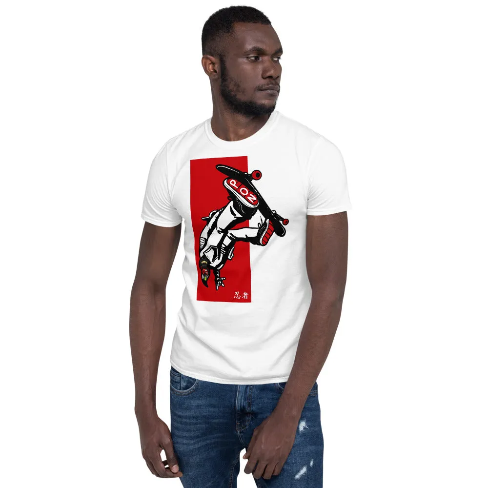 Urban Ninja "Red Line 3" Short-Sleeve Unisex T-Shirt