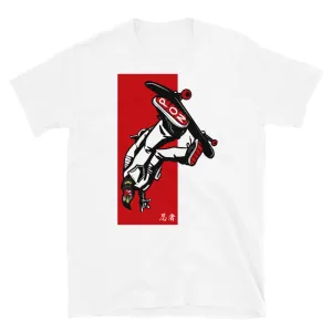 Urban Ninja "Red Line 3" Short-Sleeve Unisex T-Shirt