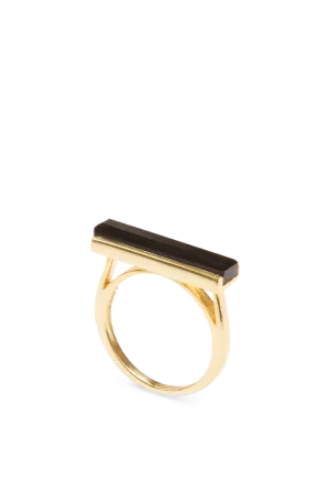 Urban Ring with Black Onyx