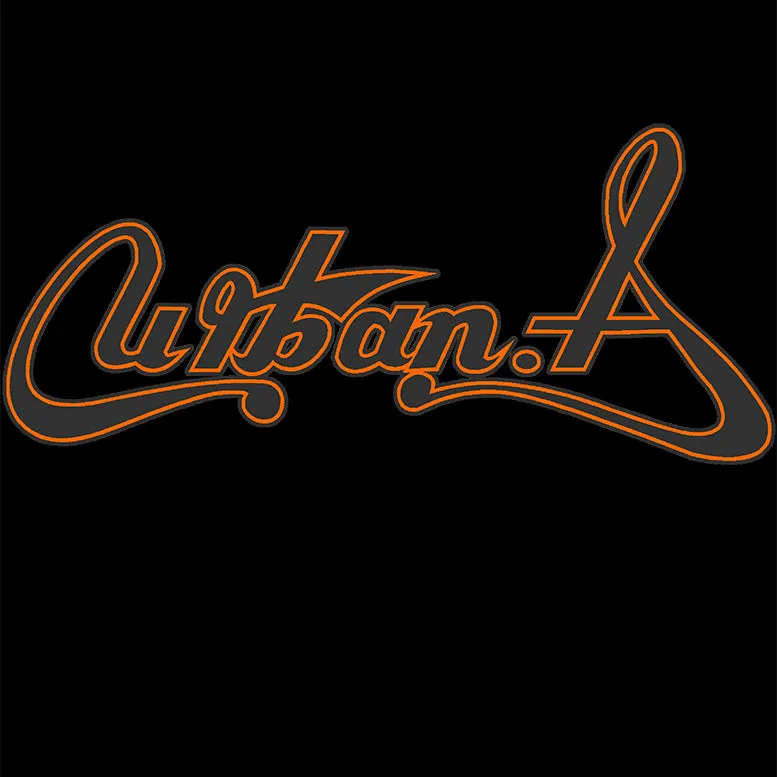 US Brand X Future Retro Urban Attitude Logo Official Men's T-shirt (Black)