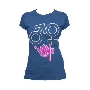 US Brand X Old's Kool Play Official Women's T-Shirt (Blue)