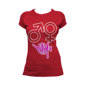 US Brand X Old's Kool Play Official Women's T-Shirt (Red)