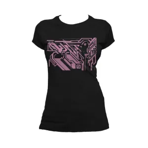 US Brand X Sci Funk Hi Tek Official Women's T-Shirt (Black)