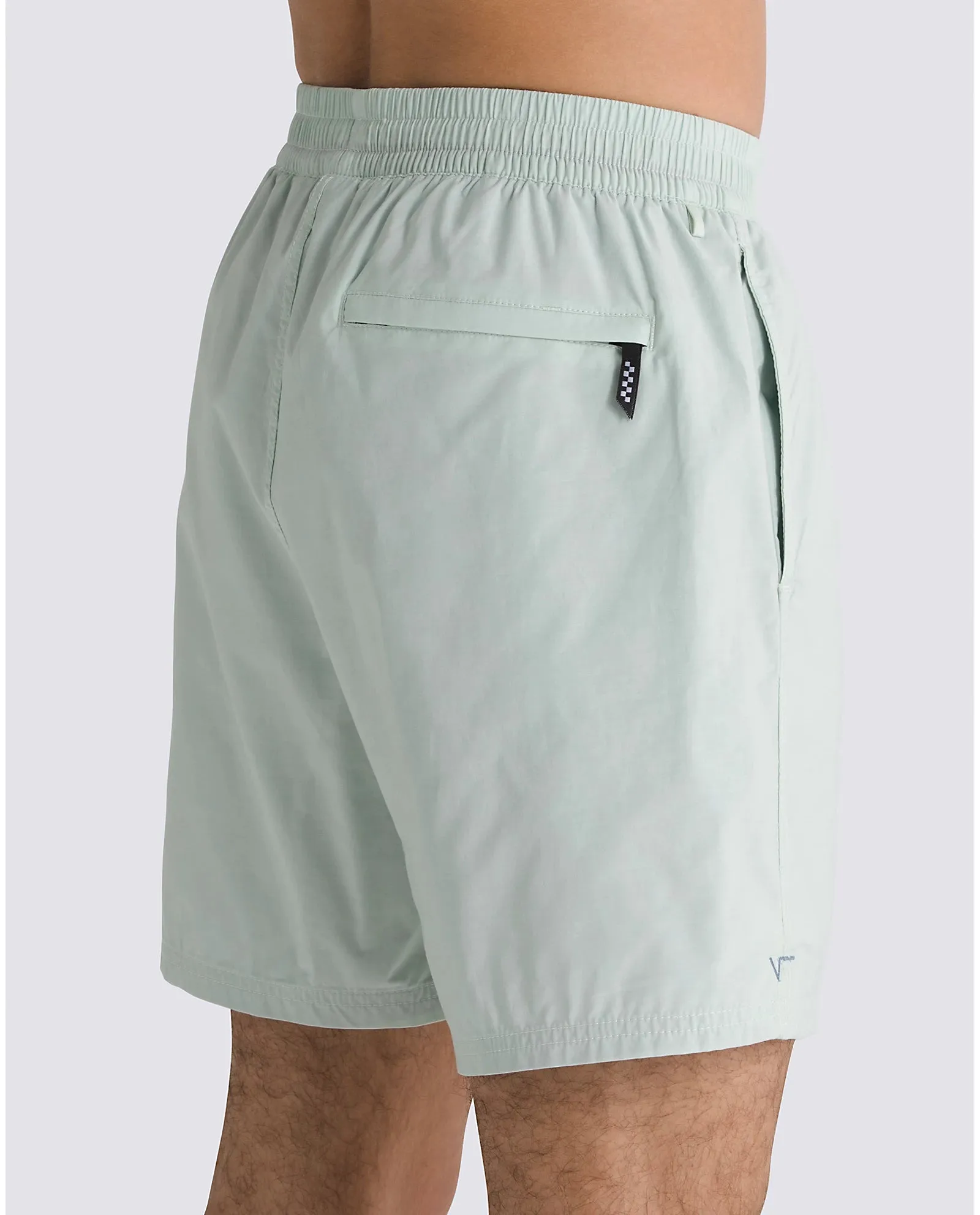 Vans Primary Solid Elastic Shorts 17"  - Pale Aqua
