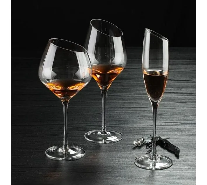 Verge Red Wine Glasses Set Of 4
