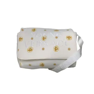 Versace White Logo Baby Bag 💰