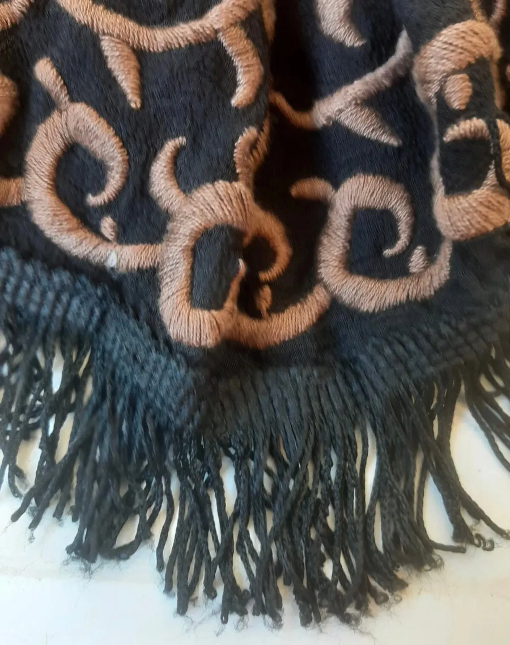 Vintage Double D Ranchwear Embroidered Skirt