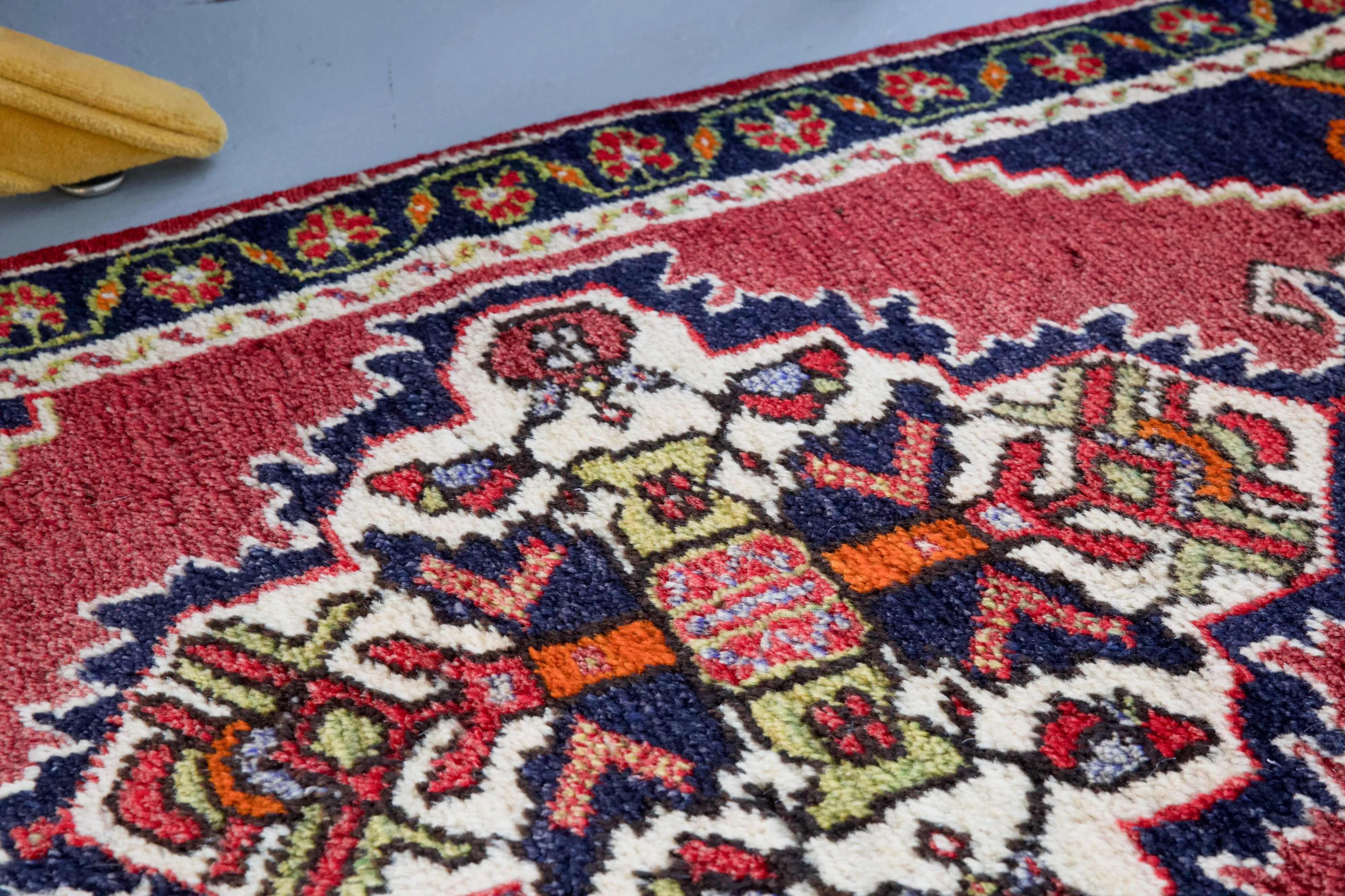 Vintage Mini Turkish Rug