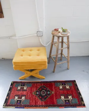 Vintage Mini Turkish Rug