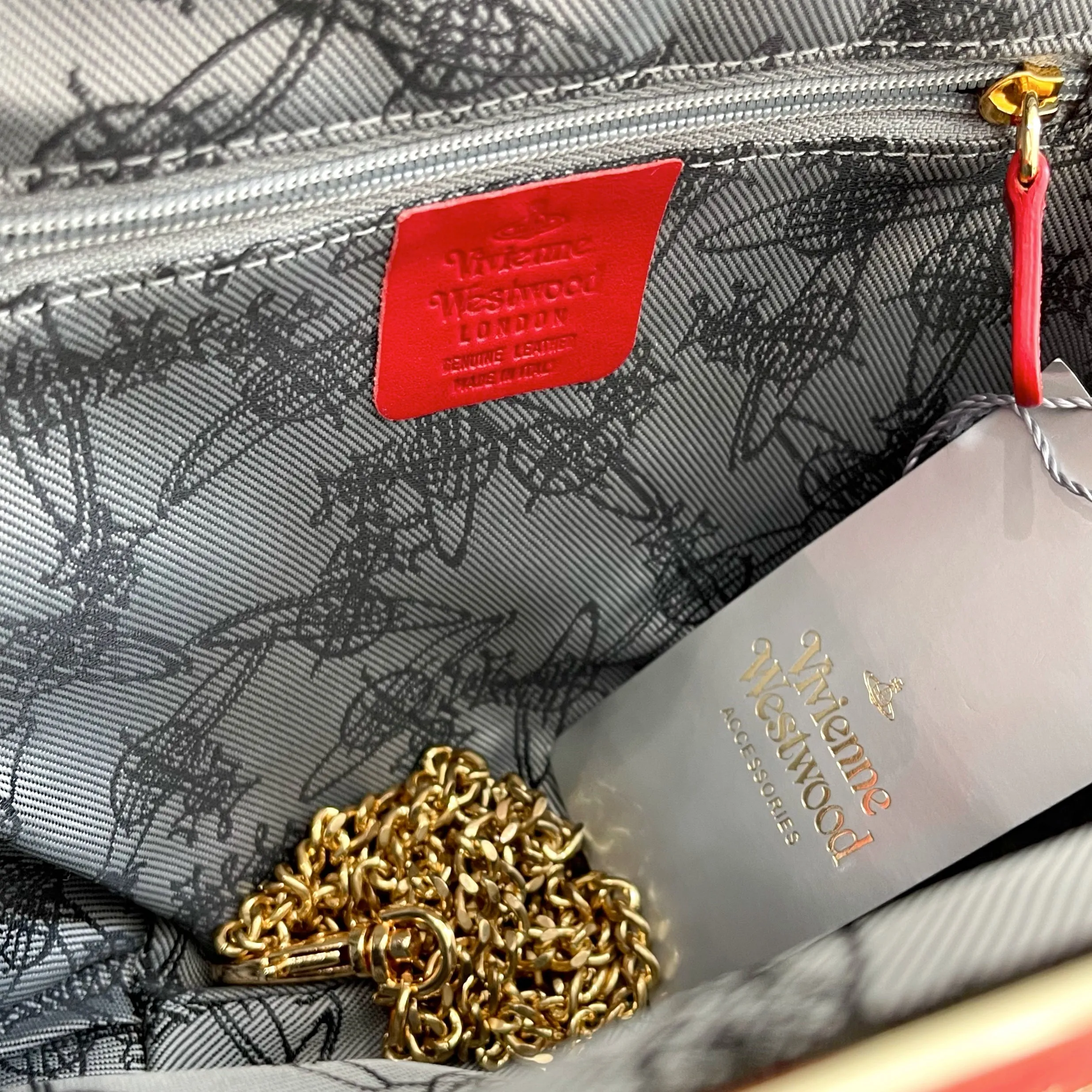 Vivienne Westwood Coral Fur 2way Mini Bag