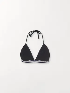Waffle Elastic Bikini Top