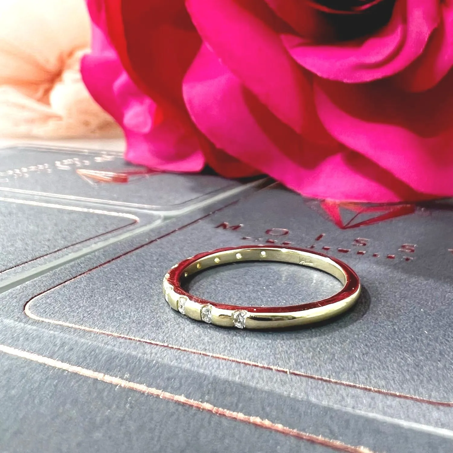 WB0177M ~ MOISSANITE BAND