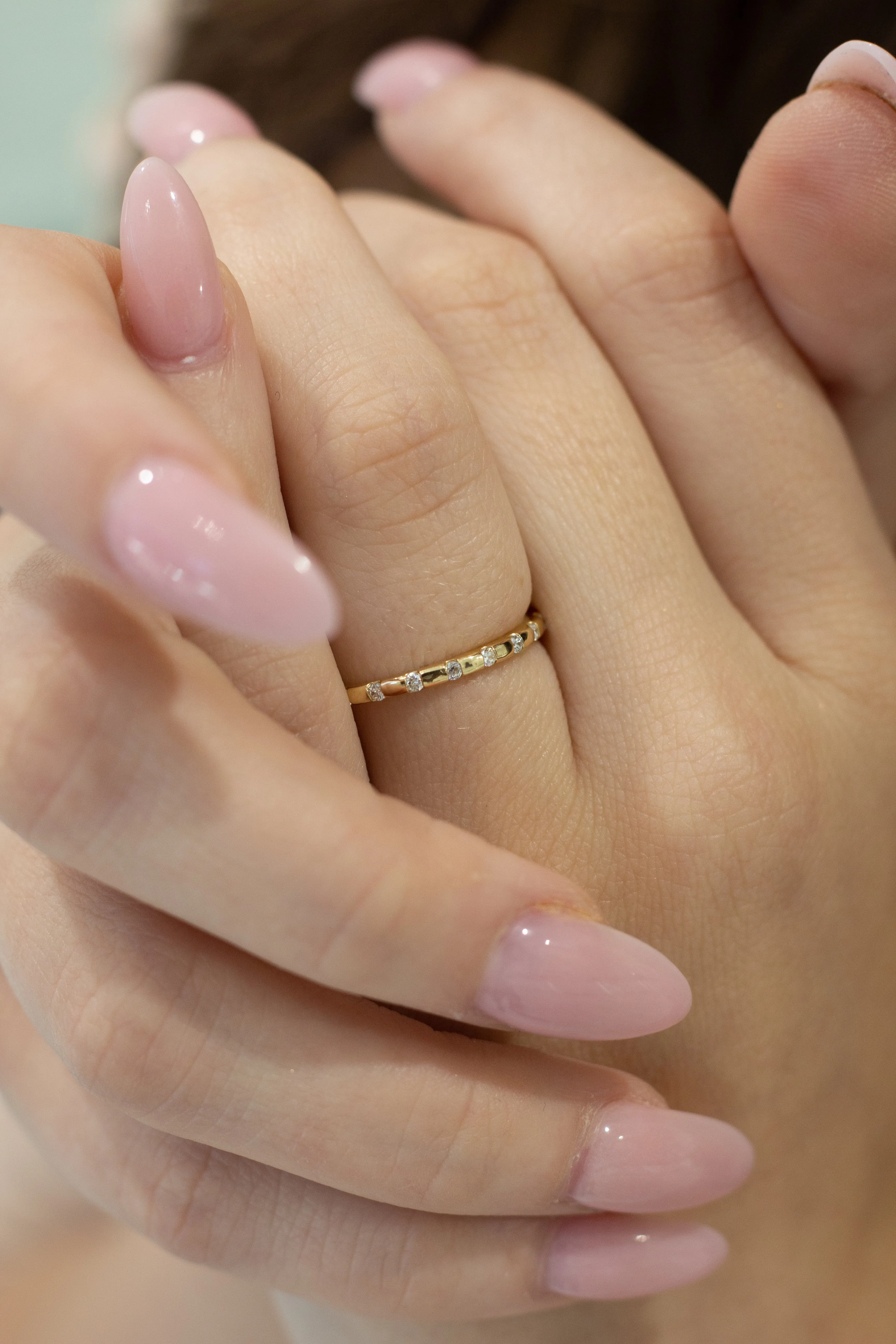 WB0177M ~ MOISSANITE BAND