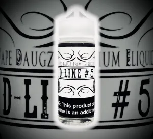 White Label: "D-Line #5" 120ml Key Lime Pie