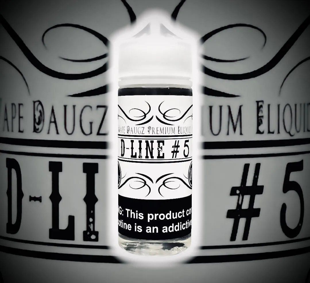 White Label: "D-Line #5" 120ml Key Lime Pie