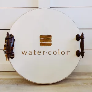 White Lazy Susan