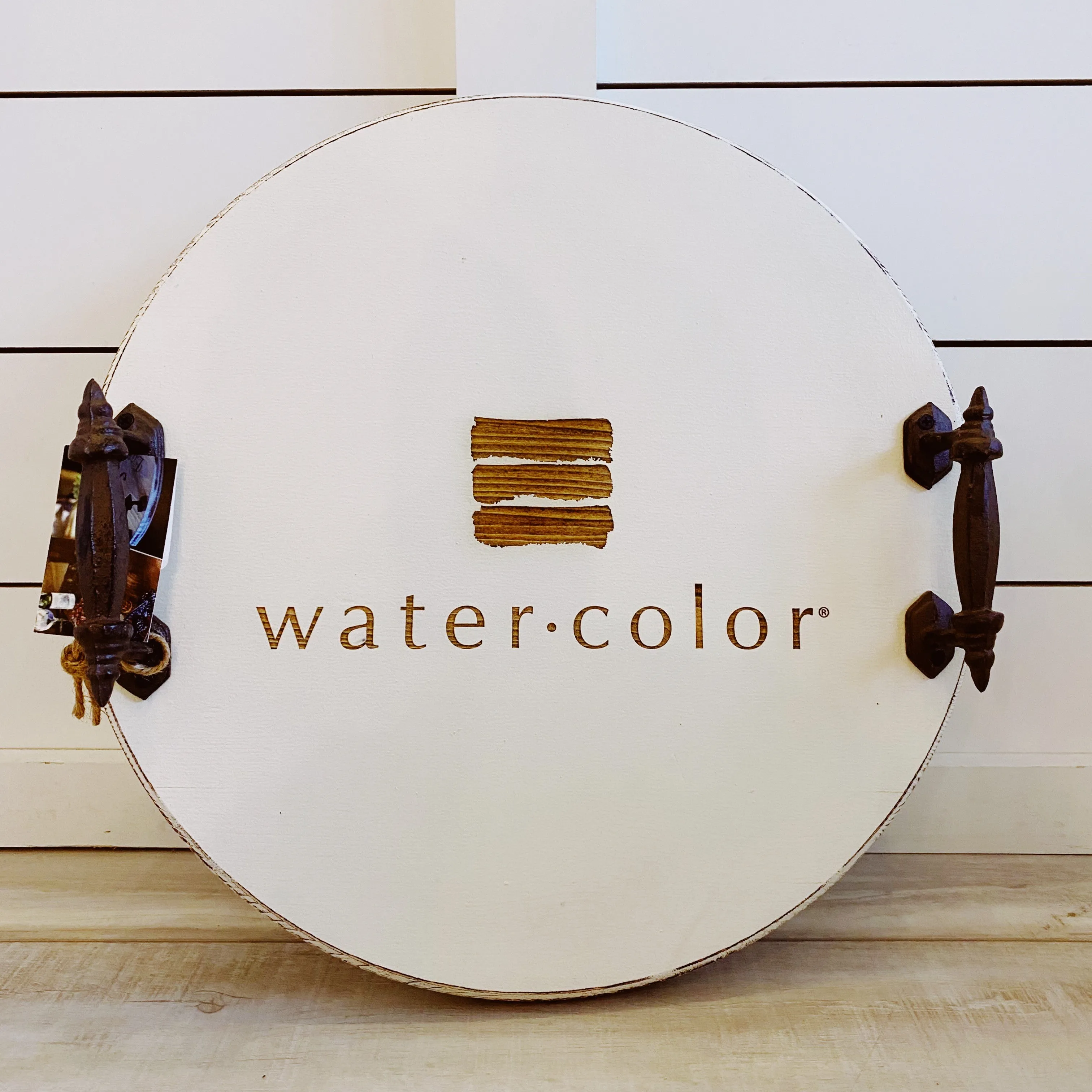 White Lazy Susan